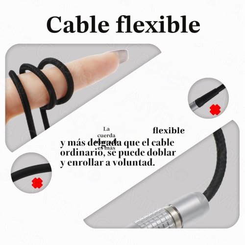 Cable D-Tap a 2 pines macho Alvin's Cables para solucionar fallos Teradek 4
