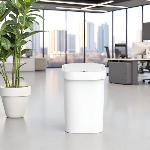 Delletir VMS-50-44S 50L Smart Trash Can with Motion Sensor Lid, Large Capacity Touchless Garbage Can, Automatic Open/Close, Hygienic & Quiet Operation for Home & Office by Delletir - Image 5