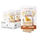 Atoria's Family Bakery Mini Whole Grain & Flax Lavash Flatbread 8 Pack | 48 Individual Mini Lavash Wraps | Fresh Baked, All Natural, GMO Free, and No Artificial Preservatives or Flavors 8-Packs of 6 Sheets (48 Sheets)