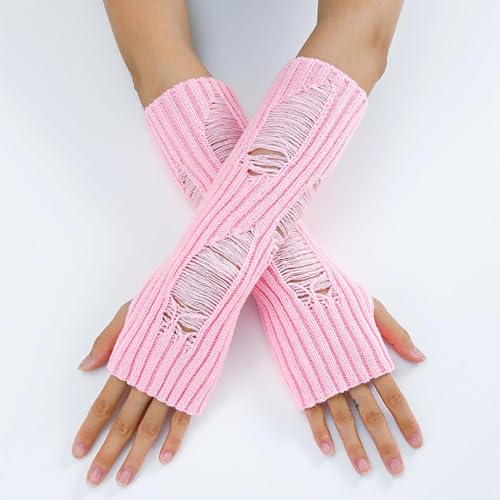 CORIRESHA Fairycore Grunge Cute Cat Ear Beanie Emo Stuff Fingerless Gloves Boho Stackable Bracelets Y2k Accessories3