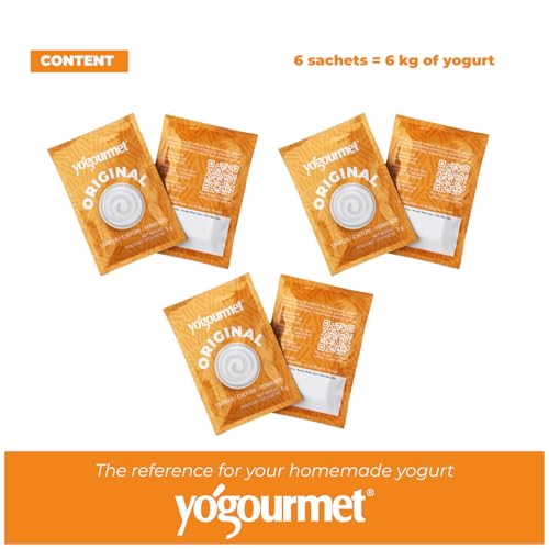 Yogourmet Yogurt Starter (16 Pack Bulk Version) - Make Yogurt At Home - Starter Culture thumb #1