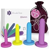 Small Vaginal Dilators for Pelvic Floor Therapy & Vaginismus Pain Relief – FDA-Cleared Silicone Set with 100+ Tutorials, Support Group & Doctor Access