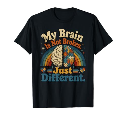Neurodivergent Pride (Autism) Retro Vintage T-Shirt
