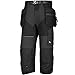 Produktbild Snickers Workwear 6905 FlexiWork Piratenhose mit Holstertaschen, 1 Stück, 64, schwarz, 69050404064