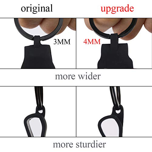 Deculo Key Fob Cover For Tesla Model S, Silicone Car Key Cover Shell Protector Case Holder For Tesla S Accessories #TOP2