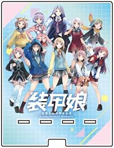 Amazon 装甲娘 ミゼレムクライシス 01 集合デザイン 私服ver デカスマキャラスタンド アニメ 萌えグッズ 通販