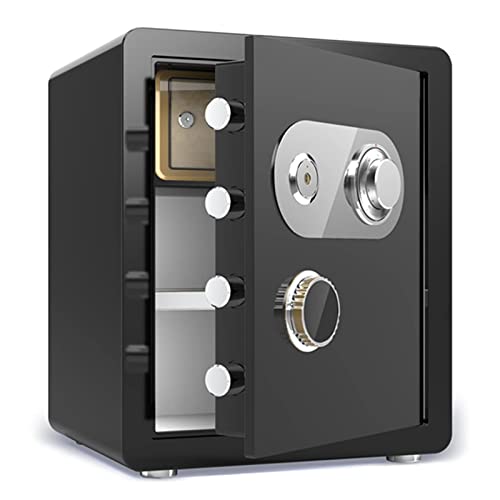 Coffre-fort mécanique RLKHXBS antivol et ignifuge pour armoire murale compacte 45cm