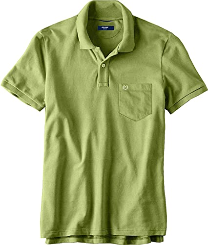 Image of Celsius Men's Half Sleeve Classic Solid Pique Polo with Pocket