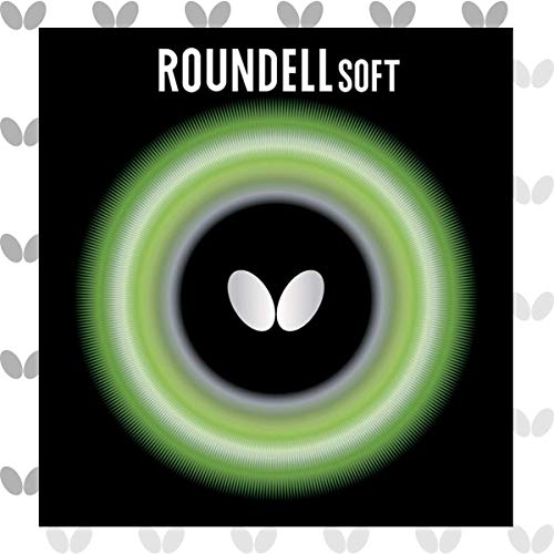 Butterfly 2.1 Roundell Soft Rubber, Black