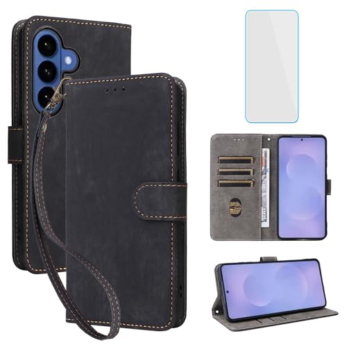 Coque Samsung S26 Pro étui portefeuille antichoc et protection écran Galaxy S26