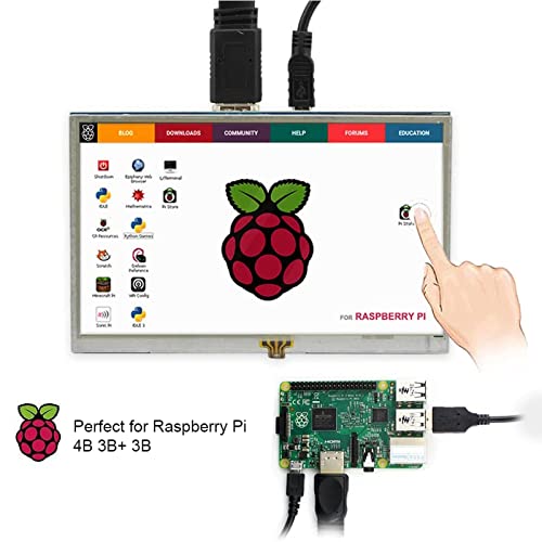 Elecrow 5 Inch Raspberry Pi Screen Touchscreen 800X480 Tft Lcd Display Hdmi-Compatible Monitor For Raspberry Pi 4B 3B+ 3B 2B+ Bb Black Banana Pi Jetson Nano Windows 10 8 7 #TOP2