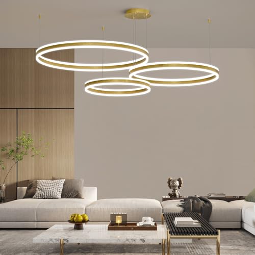 Lustre suspension LED moderne Mikeru à intensité variable avec mémoire - 7
