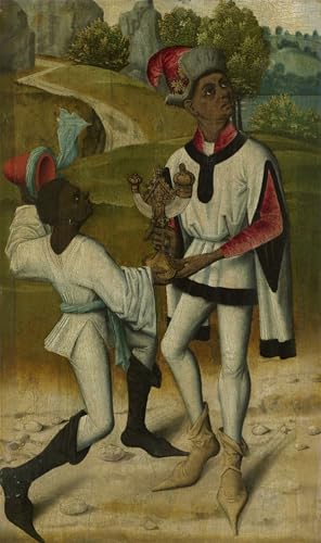 Cuadro de los Tres Magos Balthazar lienzo elegante para decorar el salón de casa