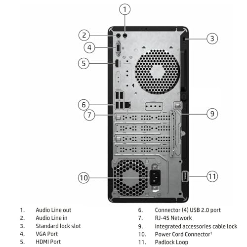Image of HP 2026 Pro Tower Business Desktop PC | 13th Gen Intel i3 Quad-Core up to 4.5GHz | 16GB RAM, 256GB SSD | Copilot AI | Windows 11 Home | WiFi Adapter | Ready-to-Work Office Computer with Accessories