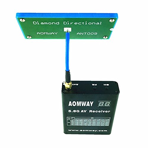 VIDOO 13dbi diamentowa antena kierunkowa SMA RP-SMA do odbiornika RC drona -RP-SMA męska