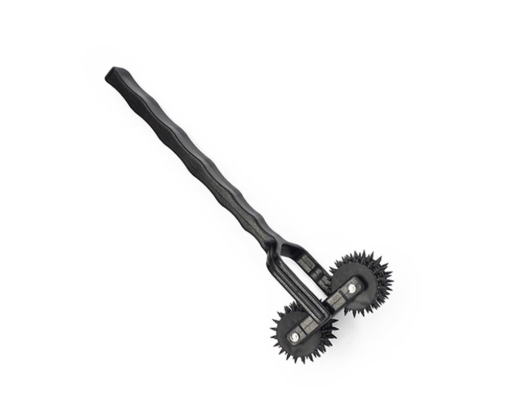 Doppelrollen 5 Reihen Stachelrollen Sex Roller Pin Rad KöRper Stimulator Folter Massager Flirten Fessel Klitoris BDSM Spiele Slave Nervenrad Spielzeug Für