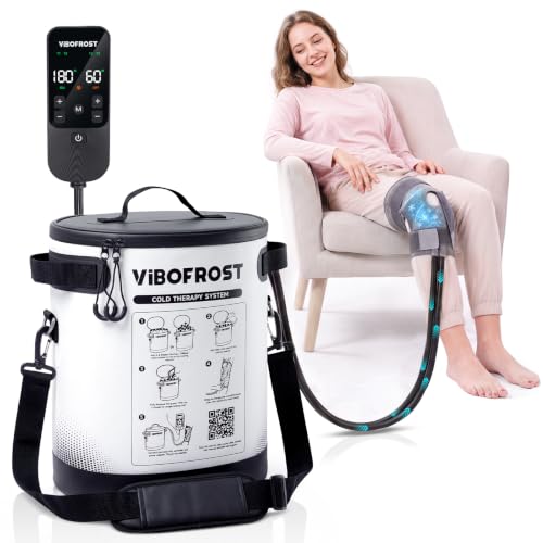 Image of Cold Therapy Machine, Portable Ice Machine for Knee After Surgery