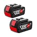 Produktbild 2X 18V 8,0Ah/8000mAh Ersatz Li-Ionen-Akkus für Bosch 18V Li-Ionen-Akku BAT609 BAT609G BAT610G BAT611 BAT612 BAT618 BAT618G BAT619 BAT620 BAT619G BAT622 Akku-Ersatzteile
