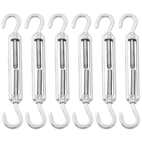 Indusco 93900241 Hot Dipped Drop Forged Galvanized Steel Jaw and Jaw Turnbuckle, 3500 lbs Working Load Limit, 5/8