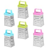 OSALADI Mini Ralador De Queijo Em Aço Inoxidável Multifuncional Para Fatiar E Ralar Alho, Gengibre E Vegetais. Utensílio De Cozinha: 6,7 X 3,7 X 2,7 Cm.