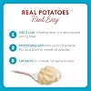 Idahoan Cheddar & Sour Cream Mashed Potatoes, Naturally Gluten-Free, 100% Real Idaho Potatoes, 4 servings per bag, 4 ounce (Pack of 12)