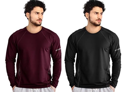 Image of Noble Monk Mens Polyester Solid Regular Fit T-Shirt