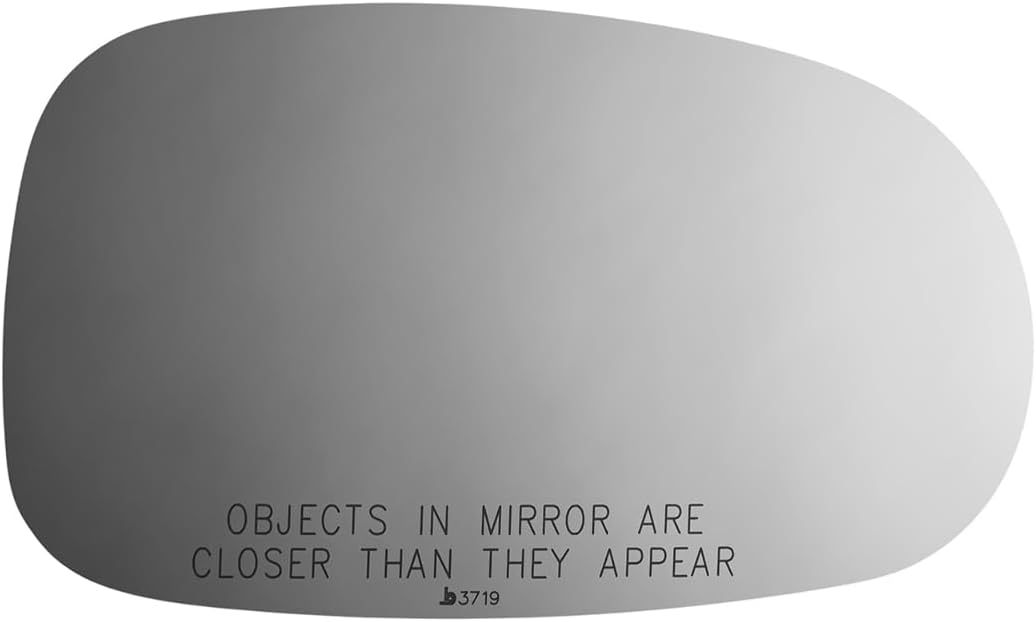 Fits 02-04 Inf I35, 00-01 I30, Right Passenger Mirror Glass Lens with Adhesive