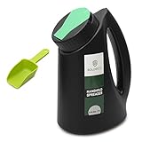 Handheld Spreader for Seeds, Salt, Ice Melt, Sand, Fertilizer – 101 oz Granule Hand Spreader...