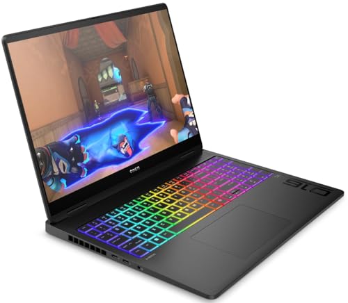 Image of EXCaliberPC [2025] OMEN MAX 16 (16-ak0047nr) Gaming Laptop：AMD Ryzen AI 7 H 350, 96GB RAM, 2TB NVMe SSD, NVIDIA GeForce RTX 5070, 16 inch WQXGA 240Hz, Windows 11