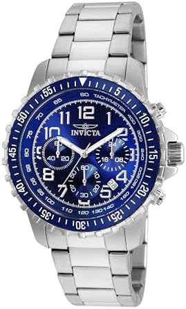 Invicta Men's 1326 Invicta II Chronograph Black Dial Two-Tone Stainless Steel Watch