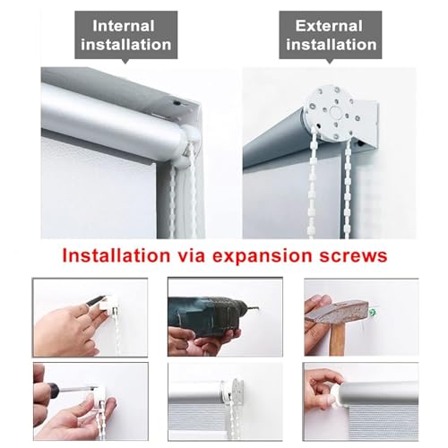 Tende antivento per esterni, resistenti, trasparenti, impermeabili, avvolgibili, per patio, veranda, gazebo e terrazza, dimensioni 135 cm x 180 cm (larghezza x altezza)