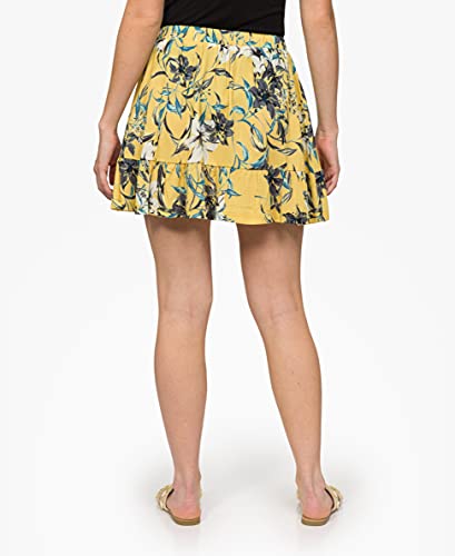 Hurley Women's Tiered Mini Skirt2