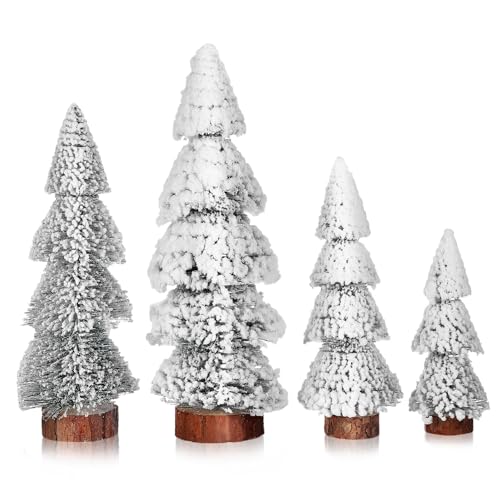 Decoración navideña sin ocupar espacio con los mini árboles de Navidad VANZACK de mesa 2