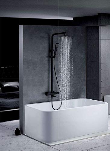 Barra de baño y ducha Imex Fiyi negro BDF016-B-NG