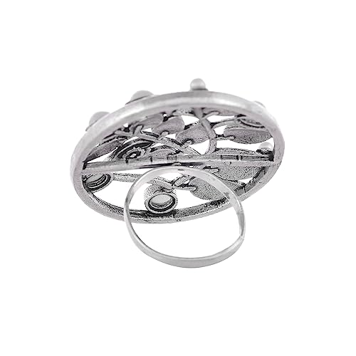 Fresh Fern Chloe Statement Ring