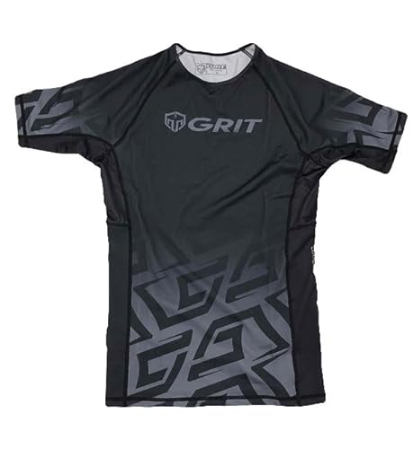 [COBRA Martial Arts Equipment] GRIT×LUTADOR 2312 GRADATION HALF SLEEVE RASH GUARD ���b�V���K�[�h (XL ����71cm �g��45cm 80kg�`90kg)