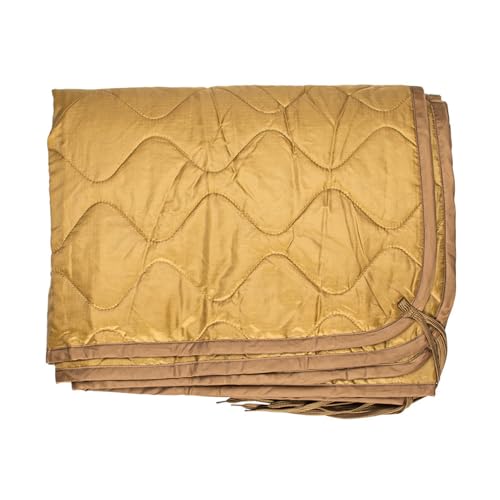 FOX OUTDOOR PRODUCTS Ripstop Poncho Liner | Lightweight Portable Quilted with Fiberfill Insulation | Can be Used as Blanket, Sleeping Bag, Protective Cover - 82