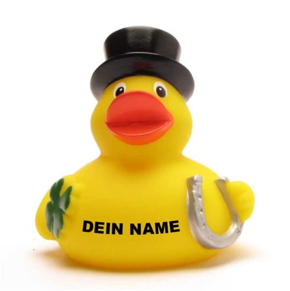 Bath Duck - Personalised (Lucky Charm Duck)