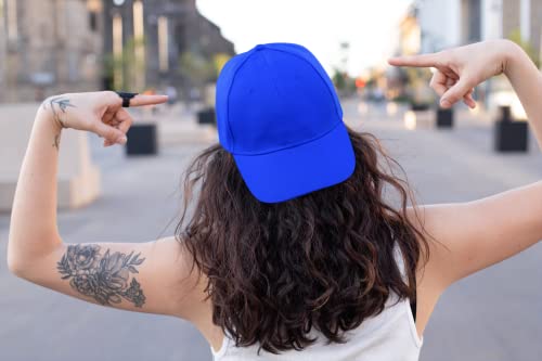 MFAZ Morefaz Ltd Herren Baseball Mütze Cap Verstellbarer Riemen Snap Back Hut Sport Frauen Hüte LA (Orange)
