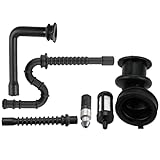 HIPA Fuel Line Filter Intake Manifold for STIHL MS240 MS260 024 026 Chainsaw