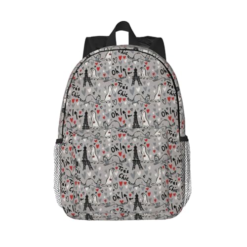 Sac à dos pour l'université avec compartiment ordinateur antichoc
