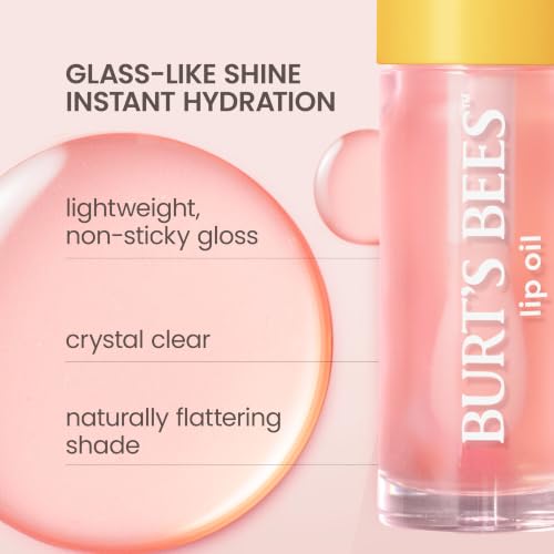Image of Burt's Bees Bundle - Vanilla Honey Lip Butter, 0.5 Ounce + Clear Day Lip Oil, 0.15 Ounce
