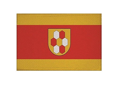 U24 Aufnäher Bergkamen Fahne Flagge Aufbügler Patch 9 x 6 cm