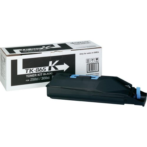 TK-865 K noir Kyocera toner 1T02JZ0EU0 capacité 20000 pages TASKalfa 300