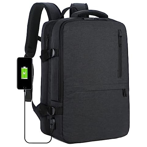 COSCOOA 17 inch Laptop Business Travel Backpack 18x14x8Inch 40L Flight Approved Carry On Backpack Large Luggage Weekender Bag Cover