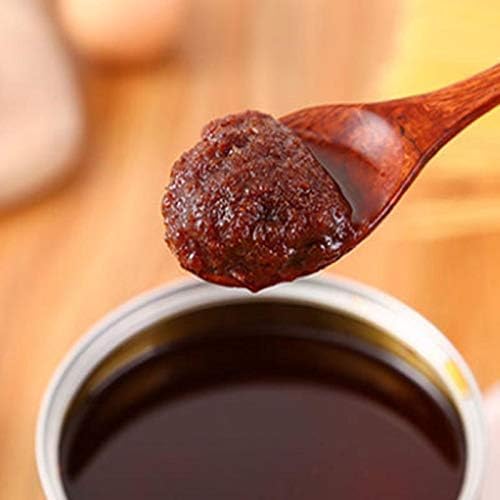 Vegetarian Satay BBQ Sauce - Authentic Taiwanese Shacha Sauce for Stir Fry, Hotpot Soup, Dipping & More! | Plant-Based and Flavorful - Product of Taiwan (素食沙茶酱) - 26 Ounce Tin - Thumbnail 3