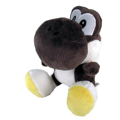 mario black yoshi plush