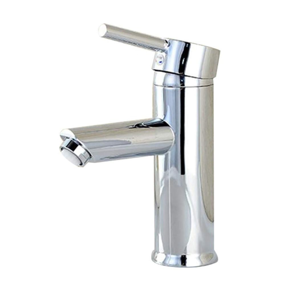 Mitigeur de lavabo mural suspendu pour optimiser l'espace du meuble vasque