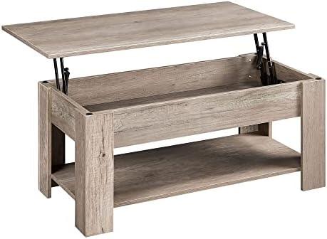 Tavolino Da Salotto Moderno In Rovere Sonoma 60x50x36,5 Cm - Con 2 Scomparti, Legno Ingegnerizzato - Foto 5