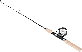 POENVFPO 65cm Ice Fishing Rod Reel Combo Set